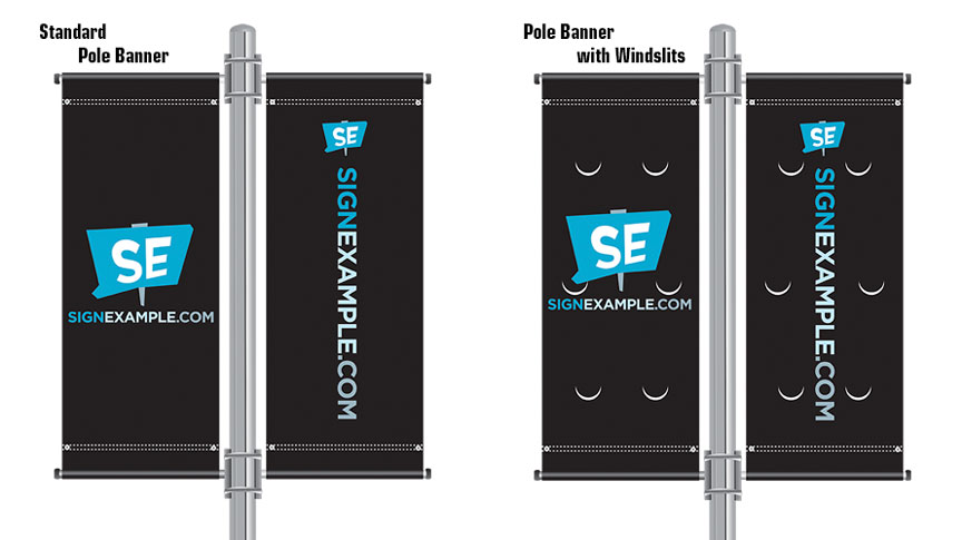 Outdoor Pole Banners