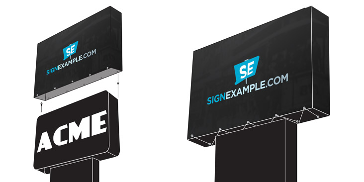 Temporary Sign Bags