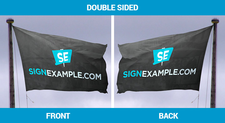 Custom Flag - Double Sided