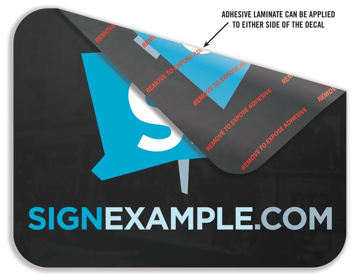 Double Sided Decals