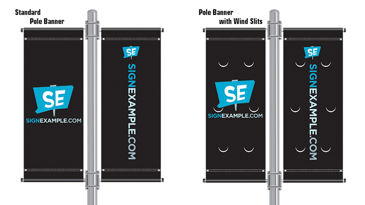 Outdoor Pole Banners