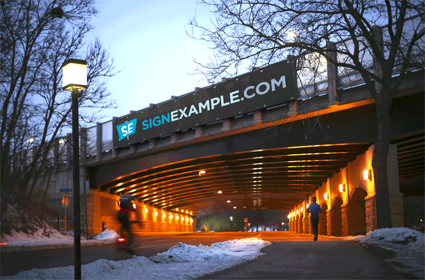 Reflective Vinyl Banners