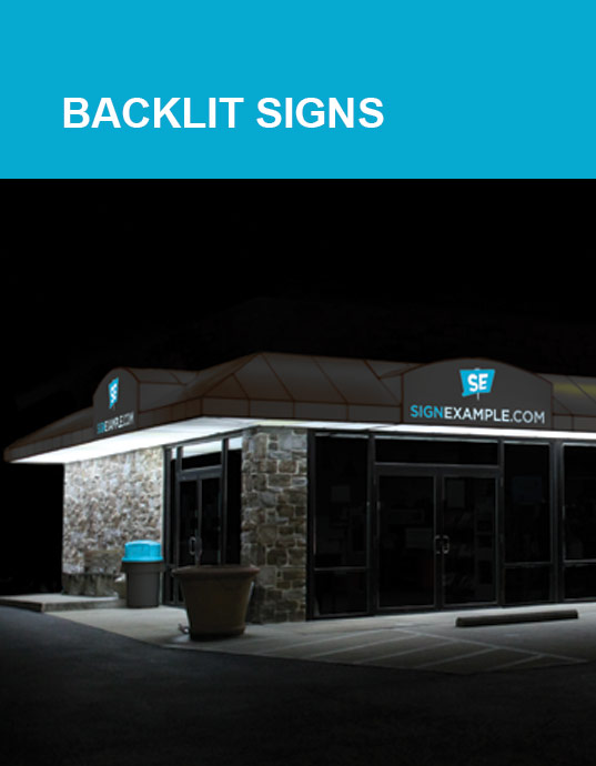 Backlit Sign Products