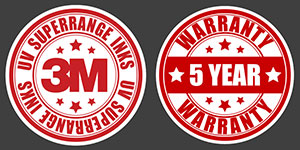 3M Inks & Warranty Badges