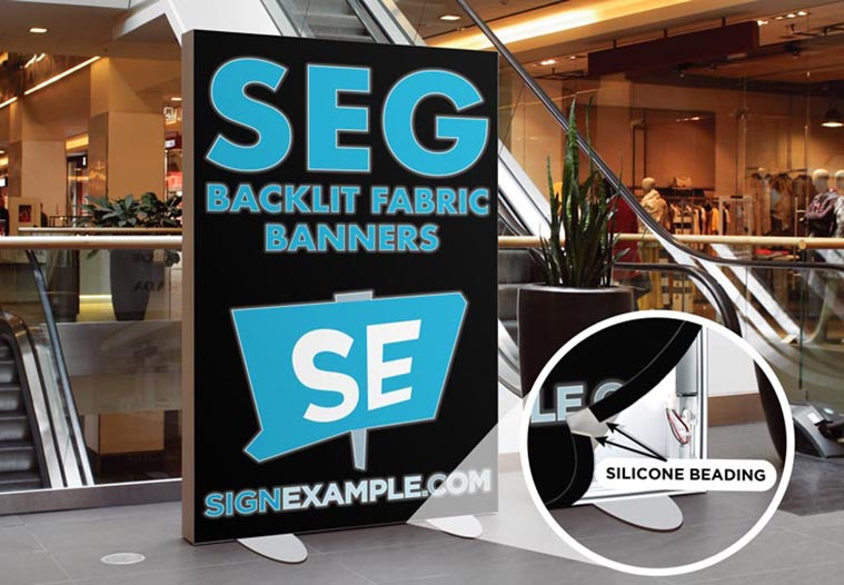 SEG Backlit Fabric Banners