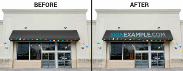 Awning Decals – signexample.com