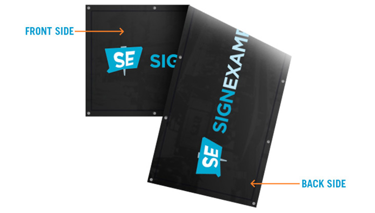 Outdoor Double Sided Banners